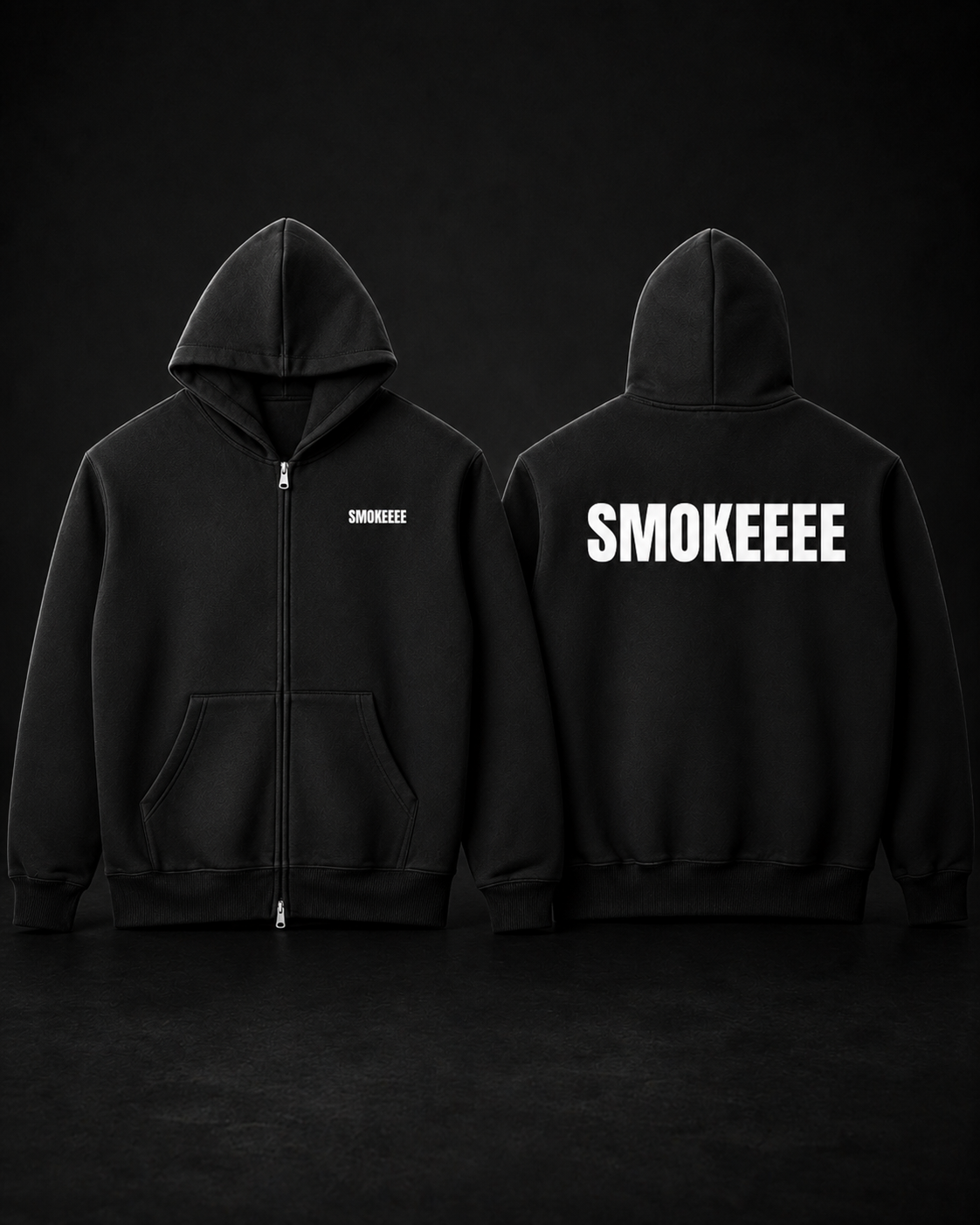 SMOKEEEE jacket black preview 1